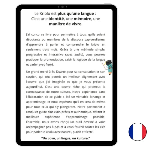 E-BOOK APPRENDRE LE KRIOLU (Version Français)