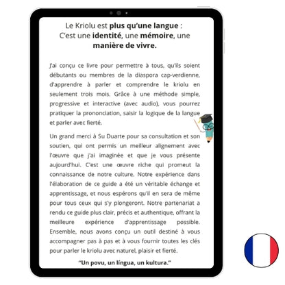 E-BOOK APPRENDRE LE KRIOLU (Version Français)