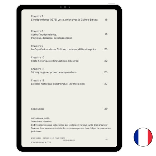 Kabu Verdi - Istòria di un povu forti! (French)