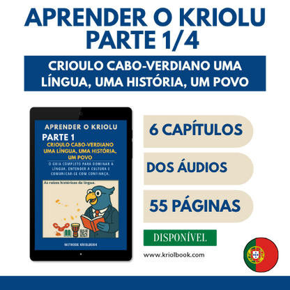 E-BOOK APRENDER O KRIOLU (Version Portugais)