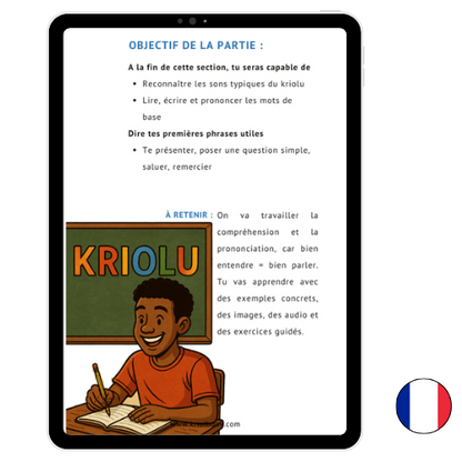 APPRENDRE LE KRIOLU - PARTIE 2 : Les Bases (Disponible en 3 langues)