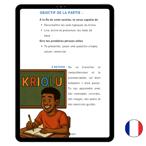APPRENDRE LE KRIOLU - PARTIE 2 : Les Bases du Kriolu (Version Français)