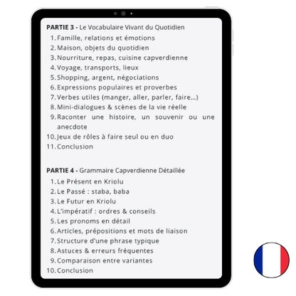 E-BOOK APPRENDRE LE KRIOLU (Version Français)