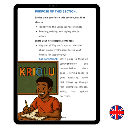 LEARNING KRIOLU - PART 2: The Basics of Kriolu (English Version)