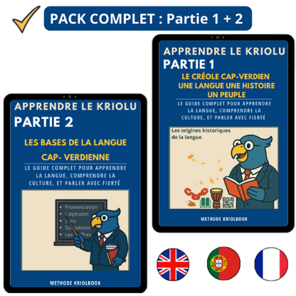 PACK COMPLET APPRENDRE KRIOLU : Parties 1 + 2